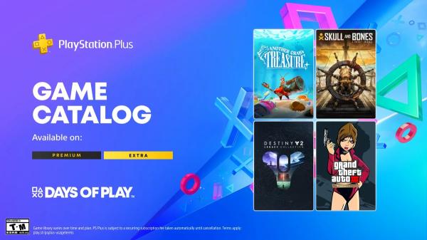 Days of Play по подписке PlayStation Plus с 28 мая: Destiny 2, Skull and Bones, GTA 3, Myst и демо KCD2