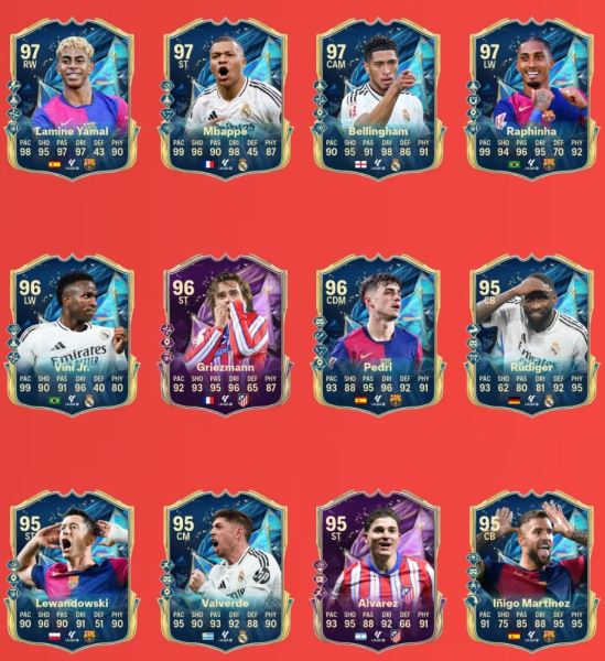 В EA Sports FC 25 вышла «Команда сезона» испанской Ла Лиги