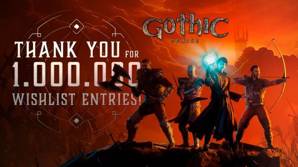 Ремейк «Готики» добавили в список желаемого Steam более 1 млн игроков