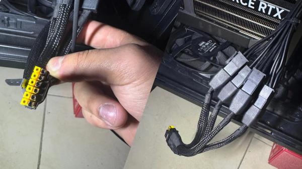 "Особый" коннектор 16-pin от MSI тоже не выдержал напор RTX 5090 и сгорел