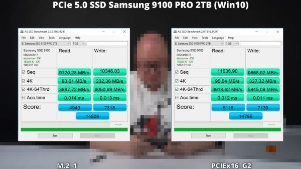 Intel Core Ultra в настольных ПК «режет» скорость SSD