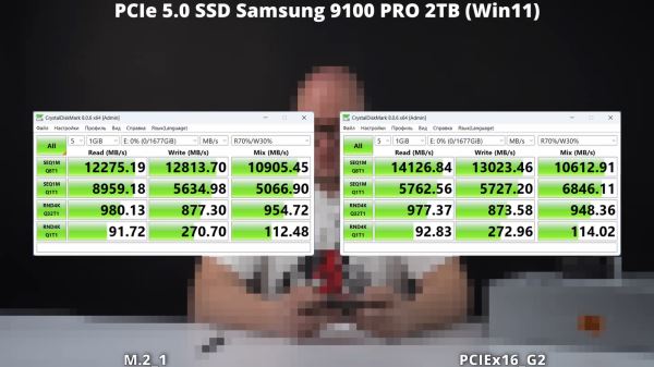 Intel Core Ultra в настольных ПК «режет» скорость SSD
